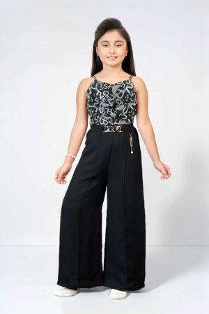 Stylish Black Jumpsuit for Girls