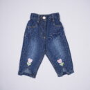 Little Kangaroos Girls Light Blue Denim Pants