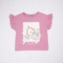 Littlekangroo Girls Pink Printed Top