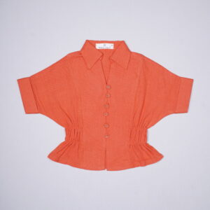 Reverse Xtreme Orange Girls Top
