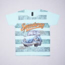 Blue Graphic Printed Kids T-Shirt