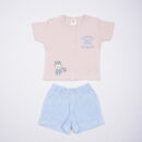 Toffyhouse Teddy Print Baby Clothing Set – Pink & Blue