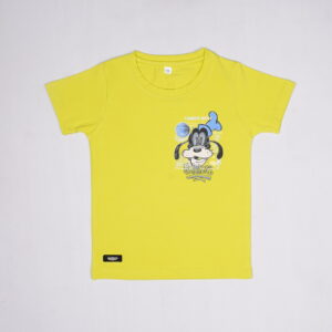 Neon Green Goofy Graphic T-Shirt