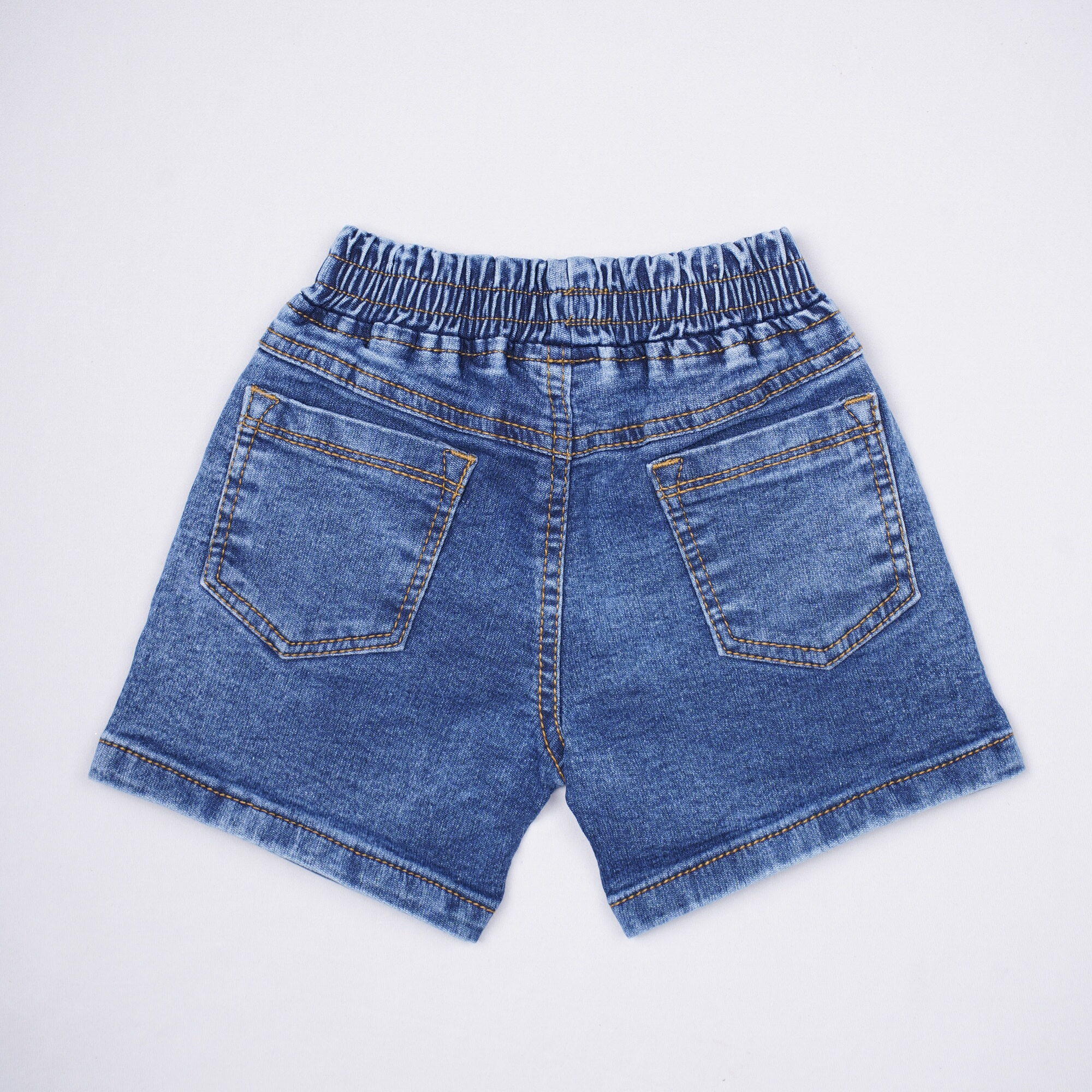 Little Kangaroos Dark Blue Denim Shorts