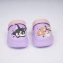 Kids Cartoon Clogs – Purple & Pink