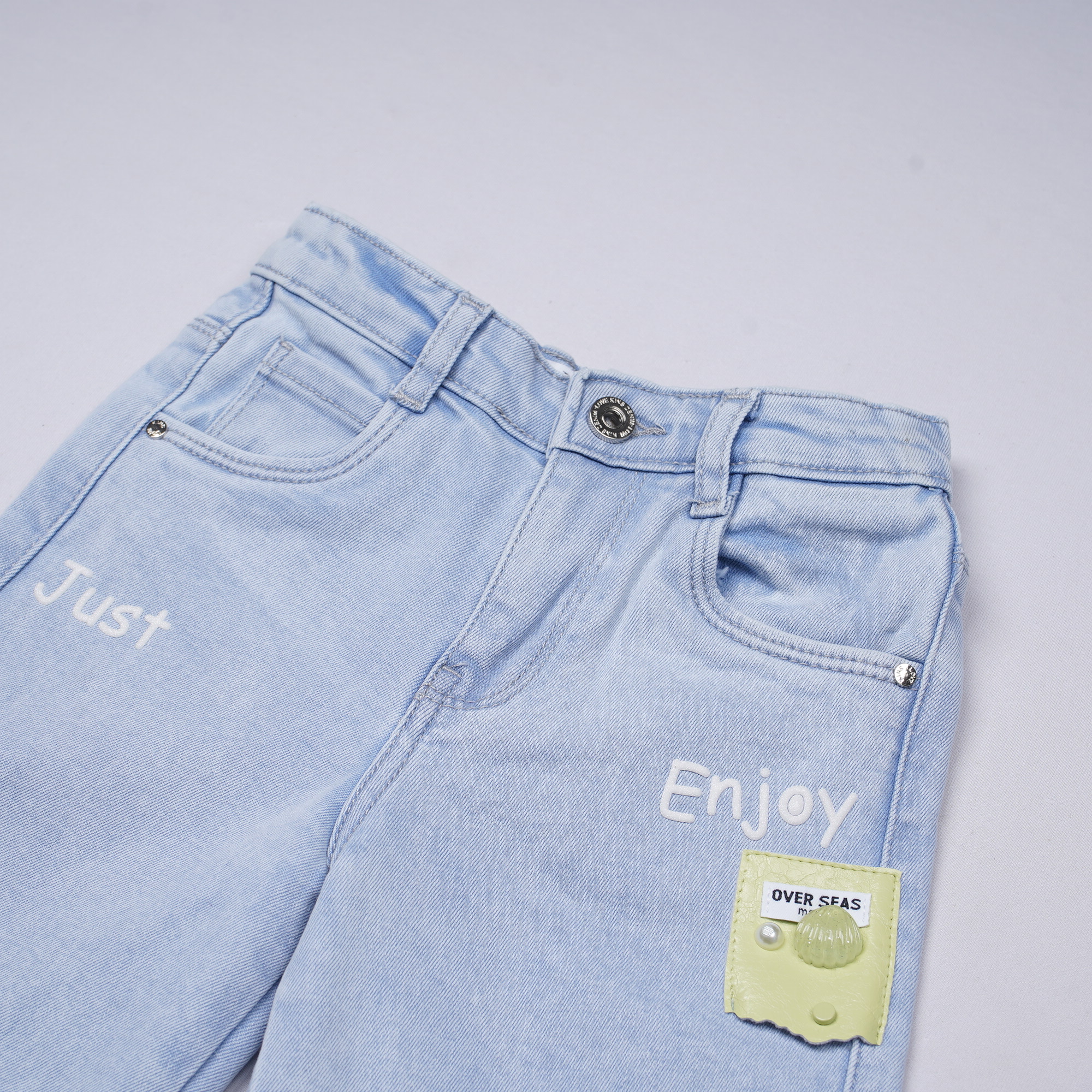 Lovekins Light Blue Kids Denim Pant