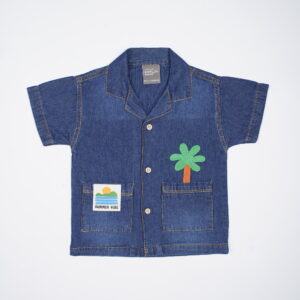 Little Kangaroo Baby Boys Blue Denim Shirt