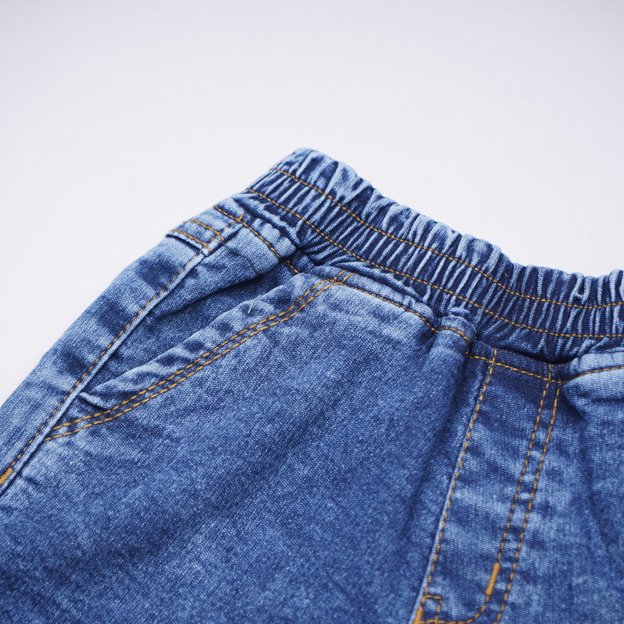 Little Kangaroos Dark Blue Denim Shorts
