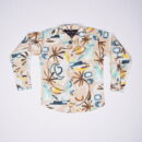 Boys Printed Casual Cotton Shirt