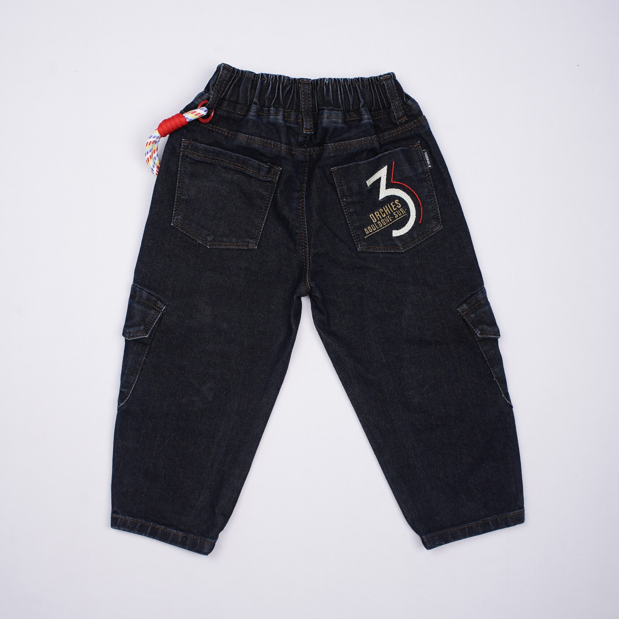 Tadpole Kids Dark Blue Denim Jogger Pants