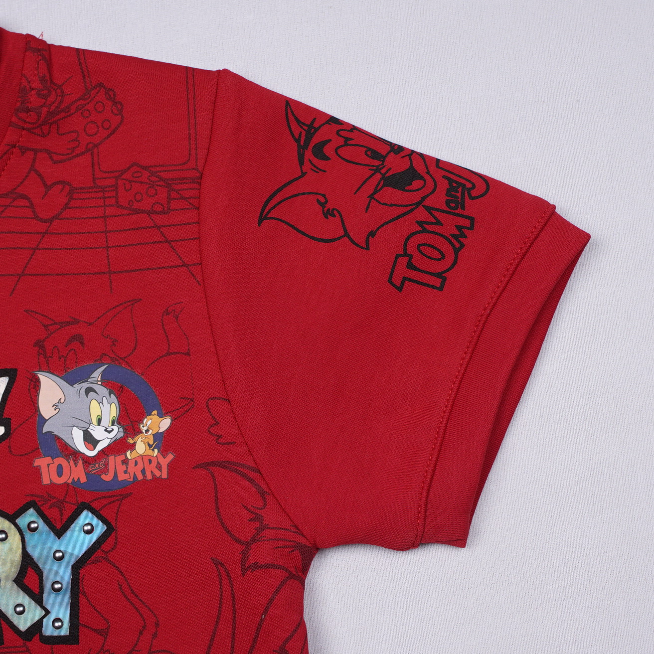 Bambini Kids Graphic T-Shirt – Red