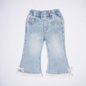 Urbantots Light Blue Kids Denim Pants
