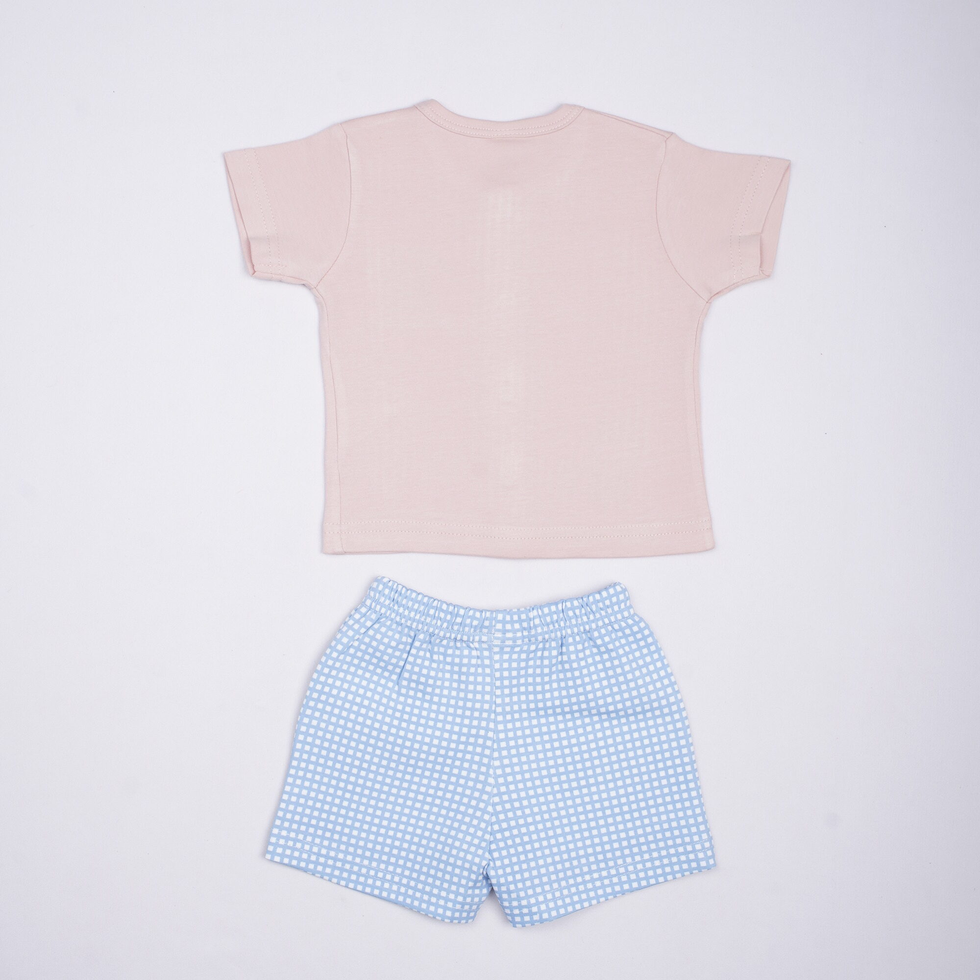 Toffyhouse Teddy Print Baby Clothing Set – Pink & Blue