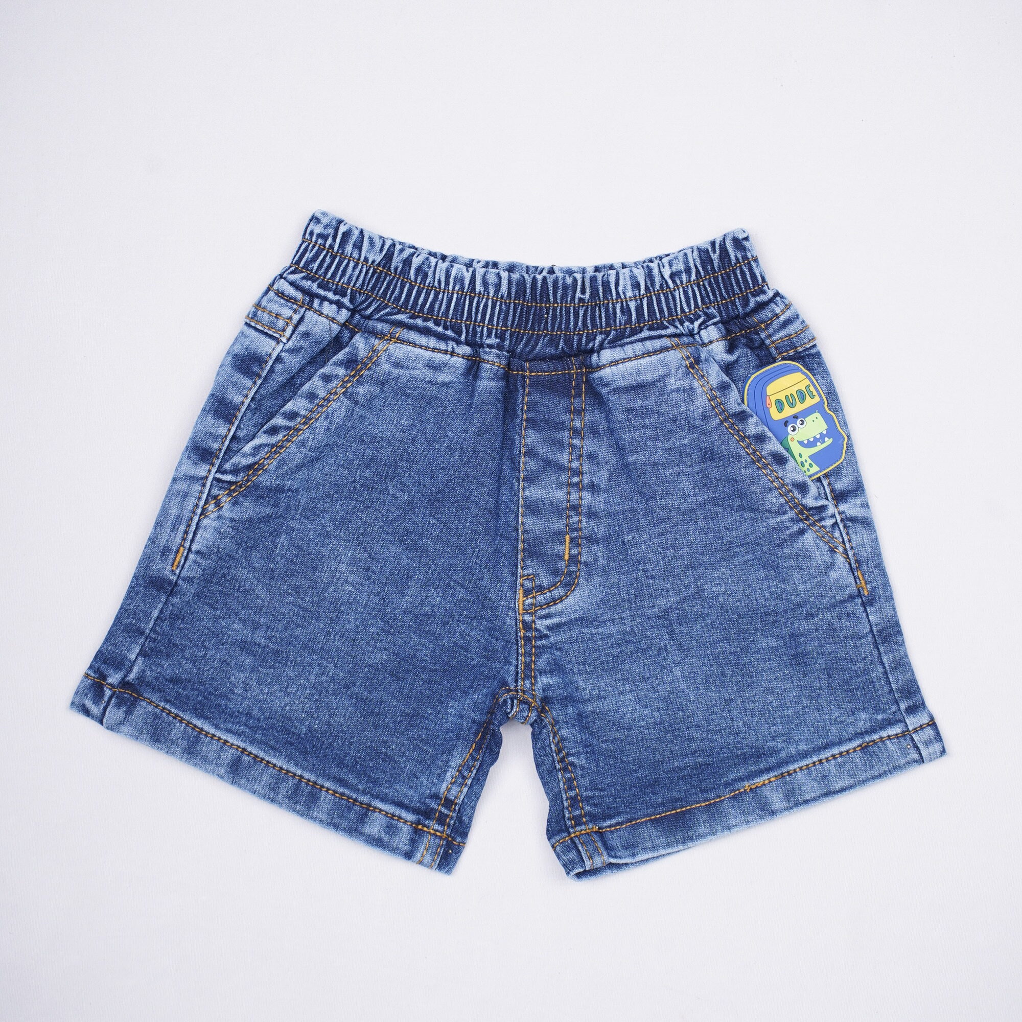 Little Kangaroos Dark Blue Denim Shorts