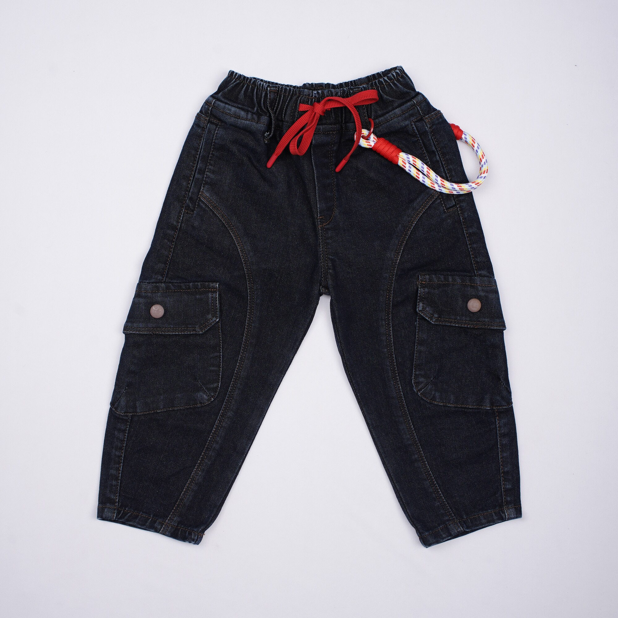 Tadpole Kids Dark Blue Denim Jogger Pants