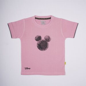 Disney Kids' Pink Mickey Mouse T-Shirt