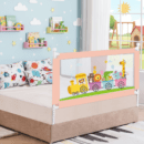 R for Rabbit Baby Bed Rail (Pink)