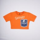 Dailywear Snoopy Graphic Orange Kids T-Shirt