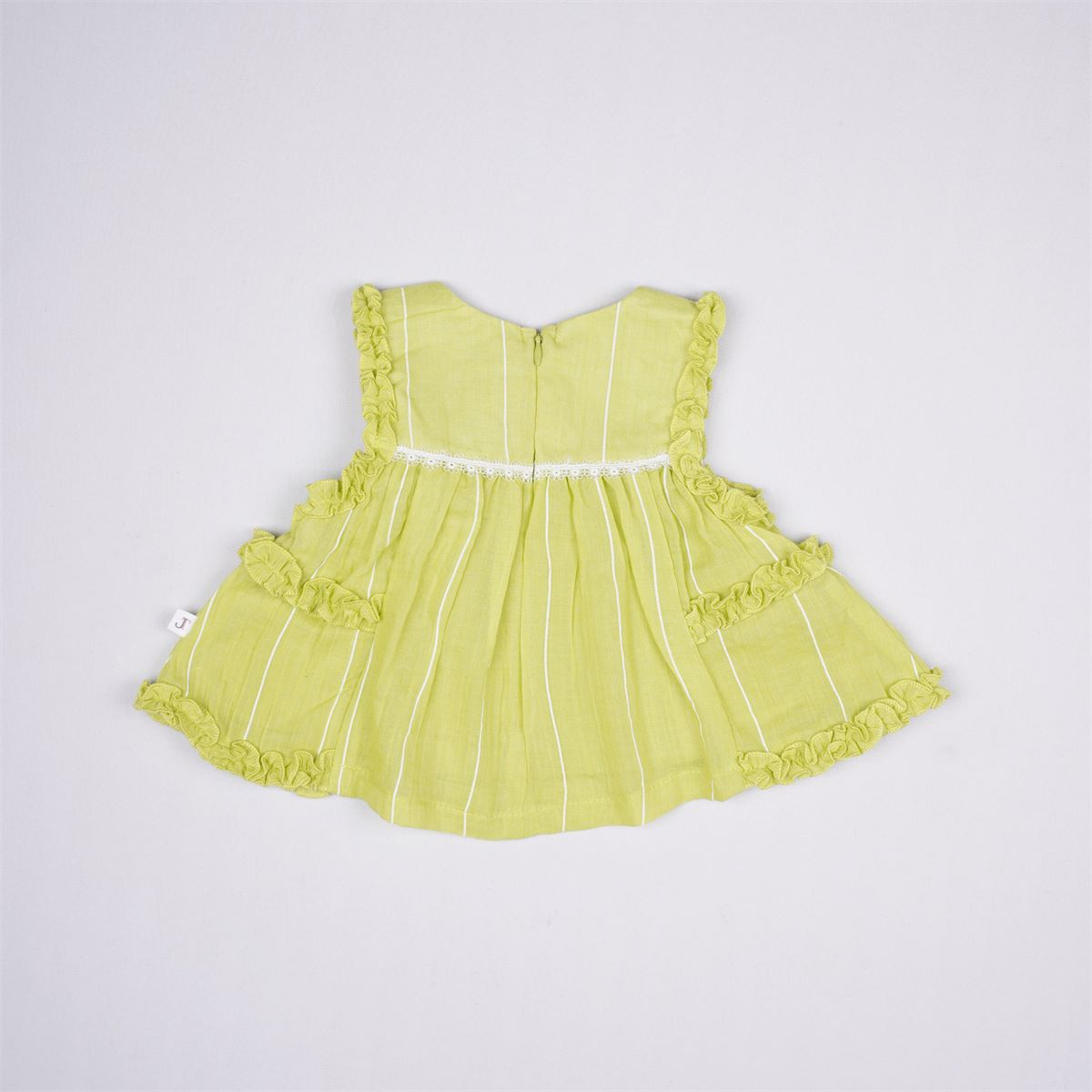Justttos Lime Green Frock