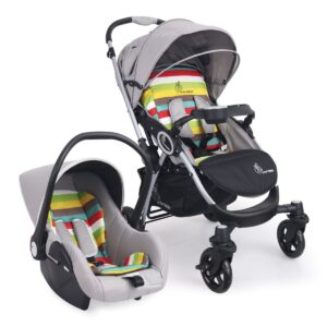 R for Rabbit - Chcocolate Ride Travel System - Rainbow