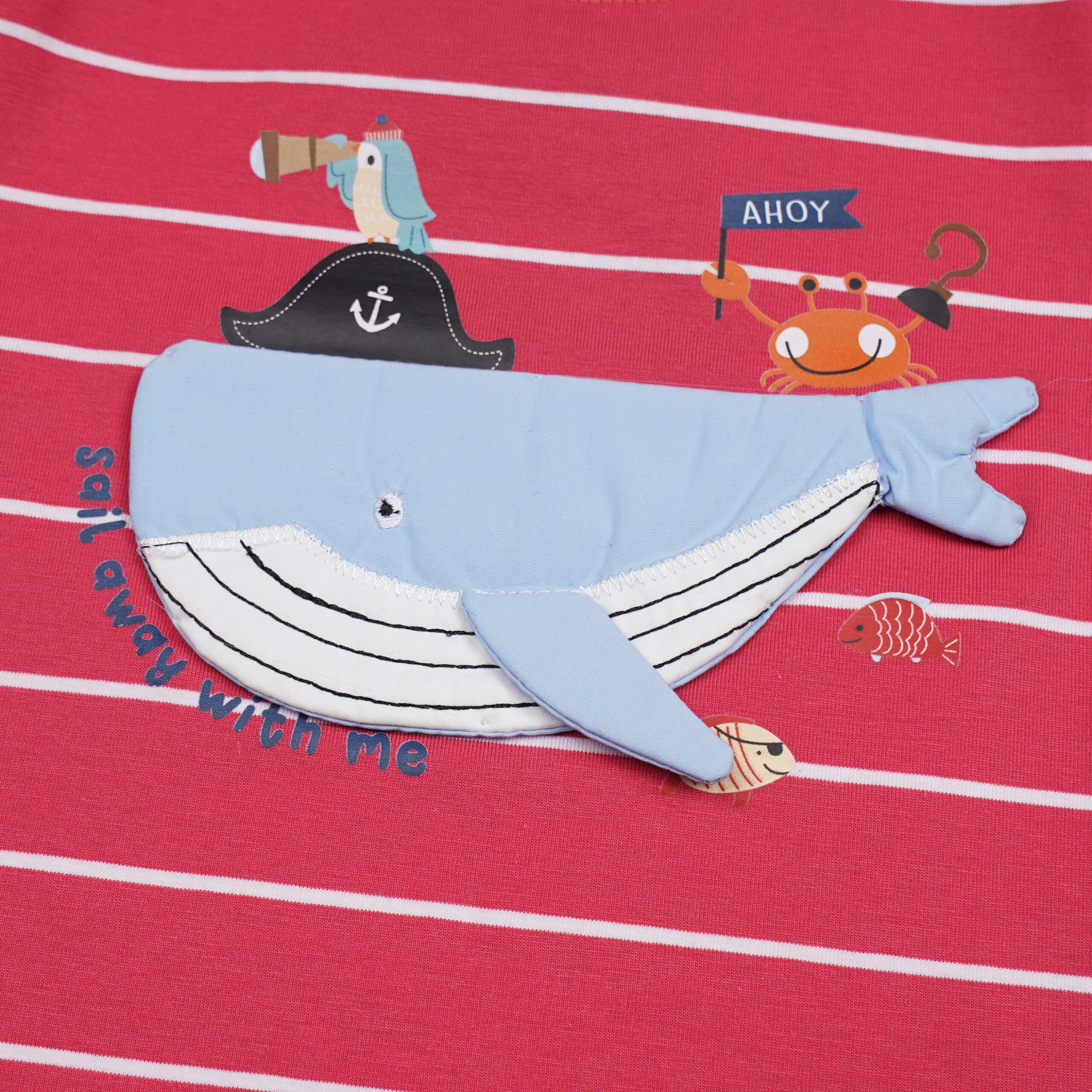 Littlekangroo Red Strip T-shirt