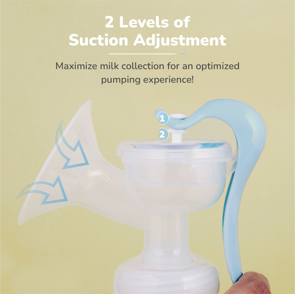 R for Rabbit Manual Breast Pump (Sky Blue)
