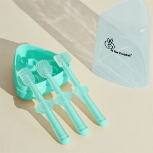 R For Rabbit Tiny Smiles Pixie Kids Tooth Brush - Lake Blue