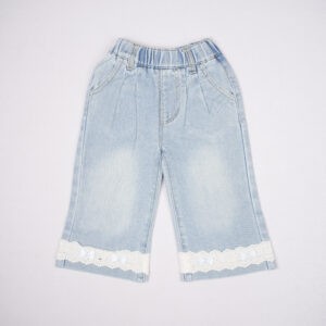 Urbantots Front-Seam Light Blue Denim Jeans for Kids