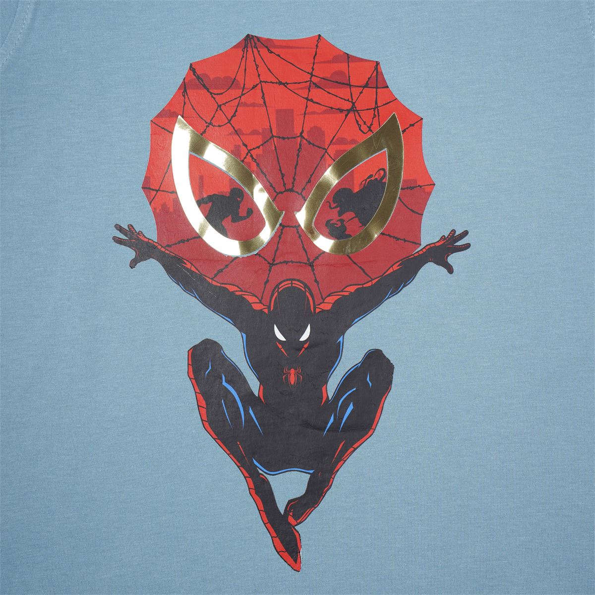 Marvel Boys Blue Spider-Man T-Shirt