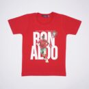 Triki Printed Red Crew-Neck T-Shirt