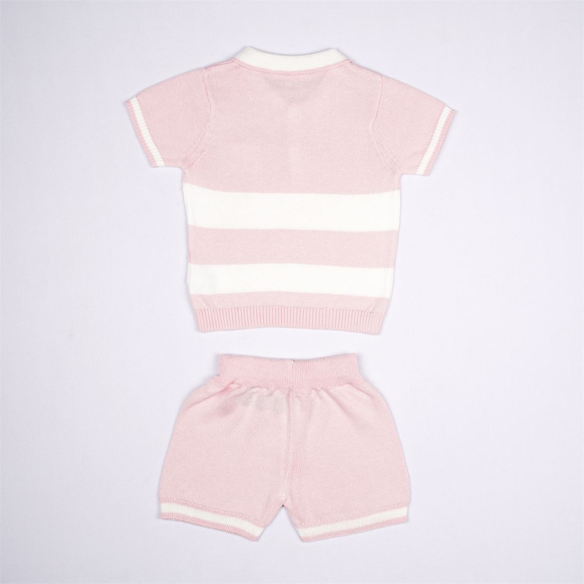 Toffyhouse Knitted Polo Shirt and Shorts Set