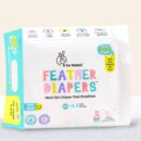 R For Rabbit Feather Diaper XS pack of 44 Diaper - White