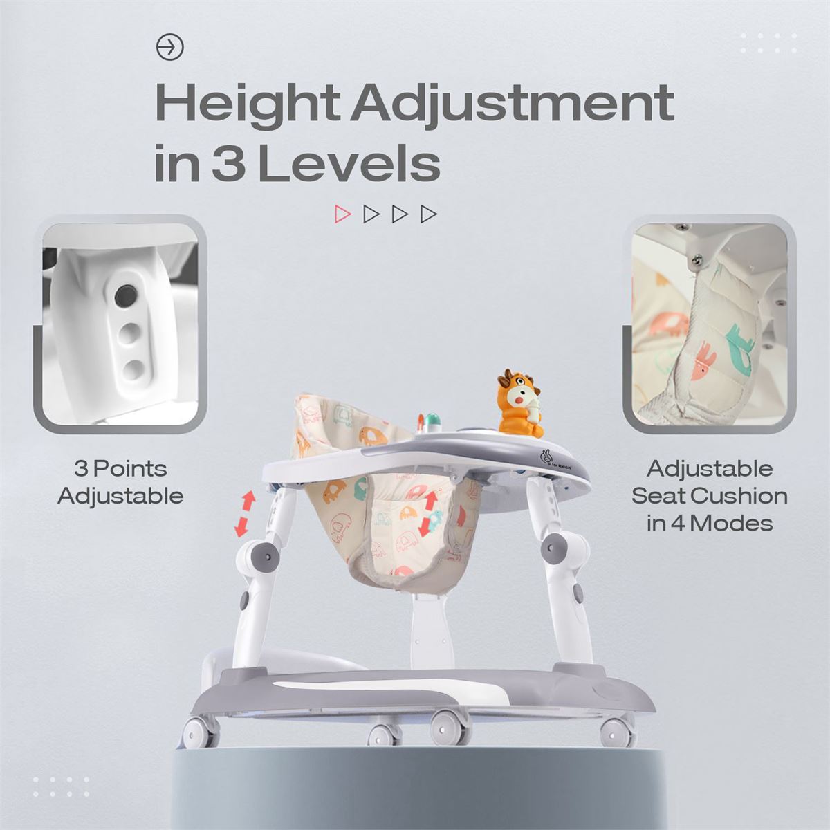 R for Rabbit Musical Baby Walker