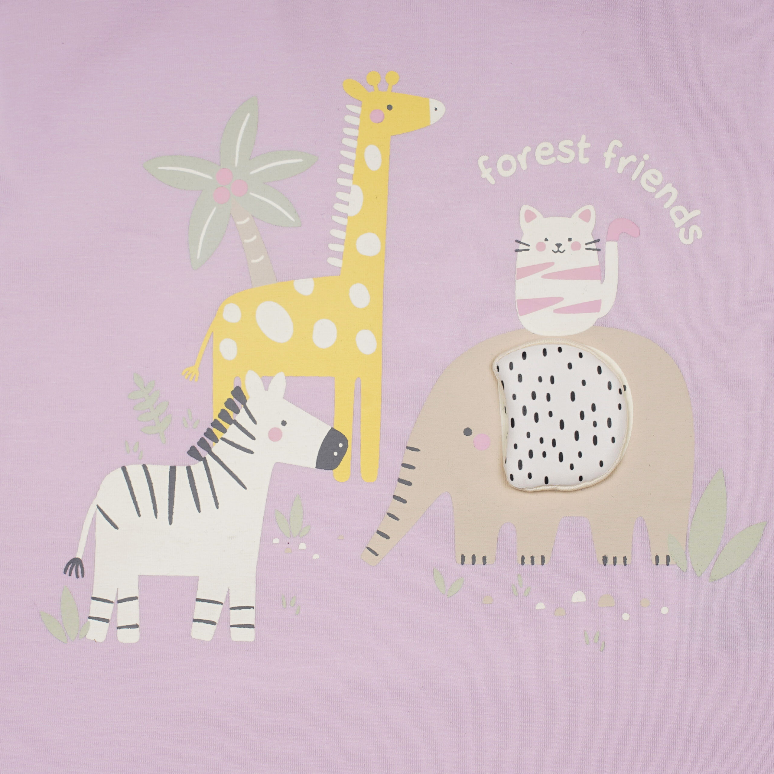 Little Kangaroos Light Pink Baby T-Shirt