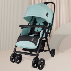 R FOR RABBIT Poppin Joy Stroller Green Black