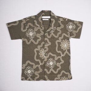 Chase Boys Embroidered Boxy Fit Casual Shirt
