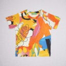 United Colors of Benetton Boys Abstract Graphic Printed Round Neck T-Shirt