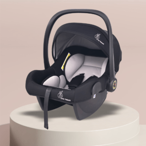 R for Rabbit Car Seat & Carry Cot (Black & Light Grey)