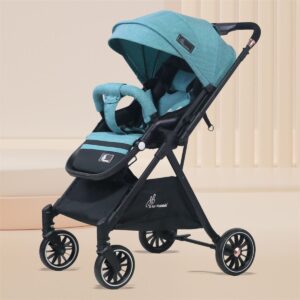 R for Rabbit Lightweight Baby Stroller (Teal Blue)