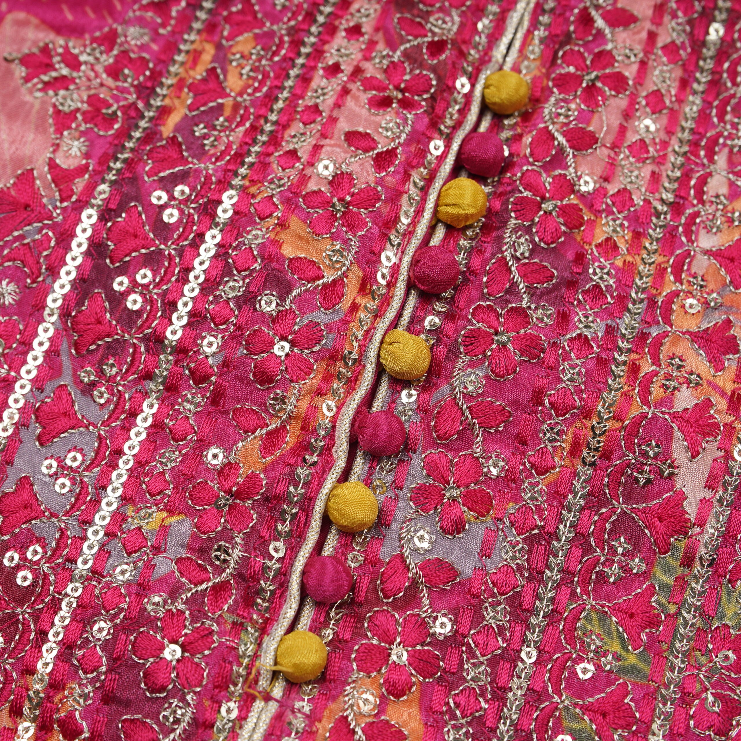 Sparkel Rani Sparkle Embroidered Palazzo Set for Girls