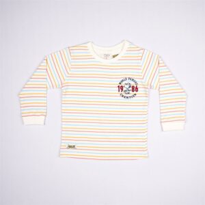 Ollypop Boys' Peanuts Snoopy Striped Long-Sleeve T-Shirt