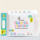 R for Rabbit Feather Diaper M Diaper pack of 26