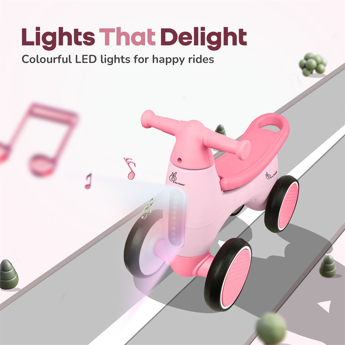 R For Rabbit Speedster Glider Rideon Car