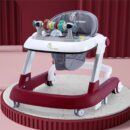 R for Rabbit Baby Walker (Maroon & Grey)