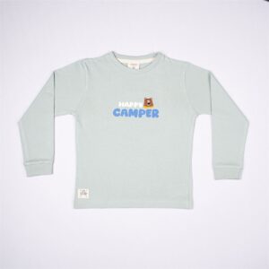 Ollypop Boys' Light Green Long-Sleeve T-Shirt