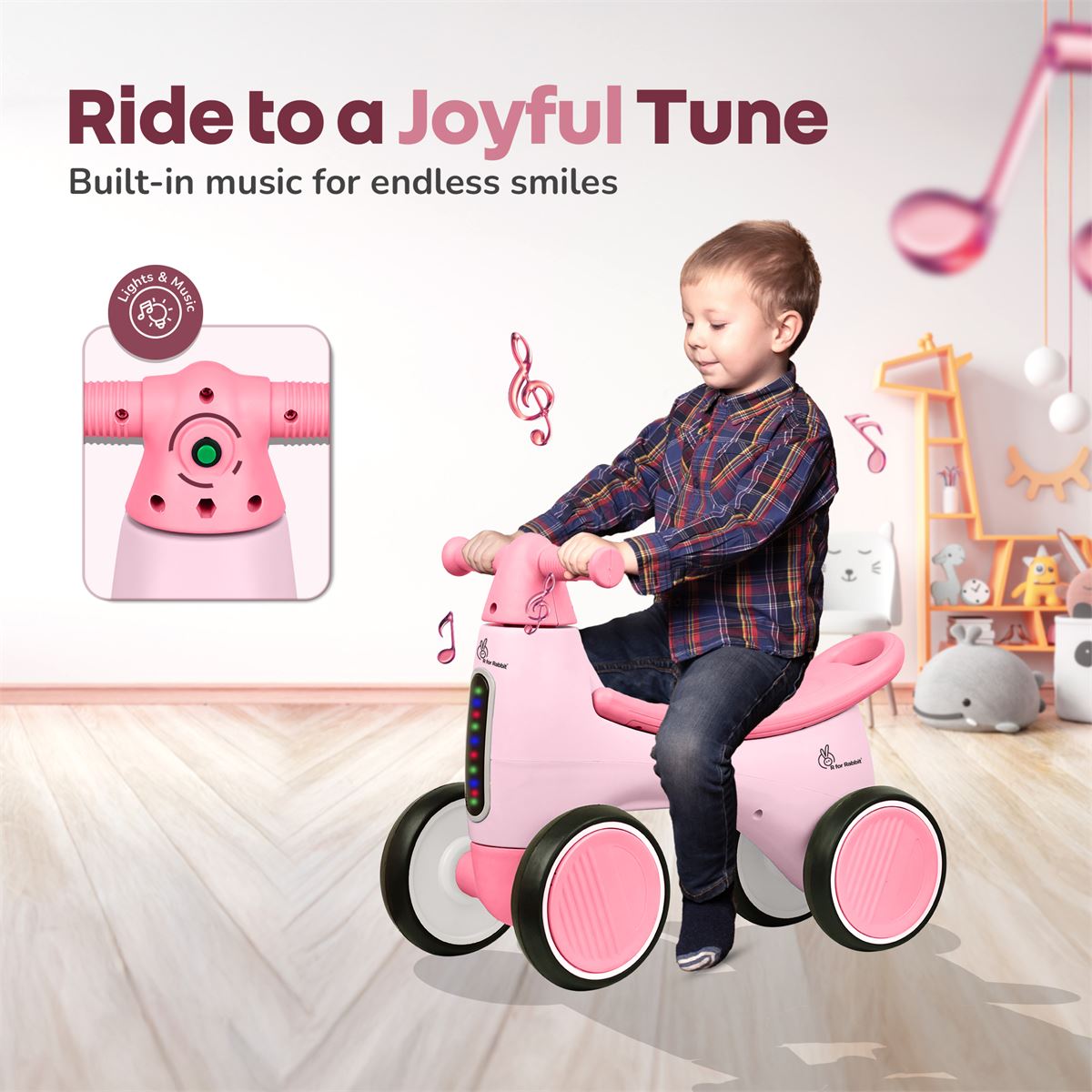 R For Rabbit Speedster Glider Rideon Car
