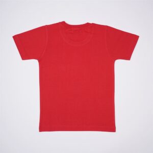 Triki Printed Red Crew-Neck T-Shirt